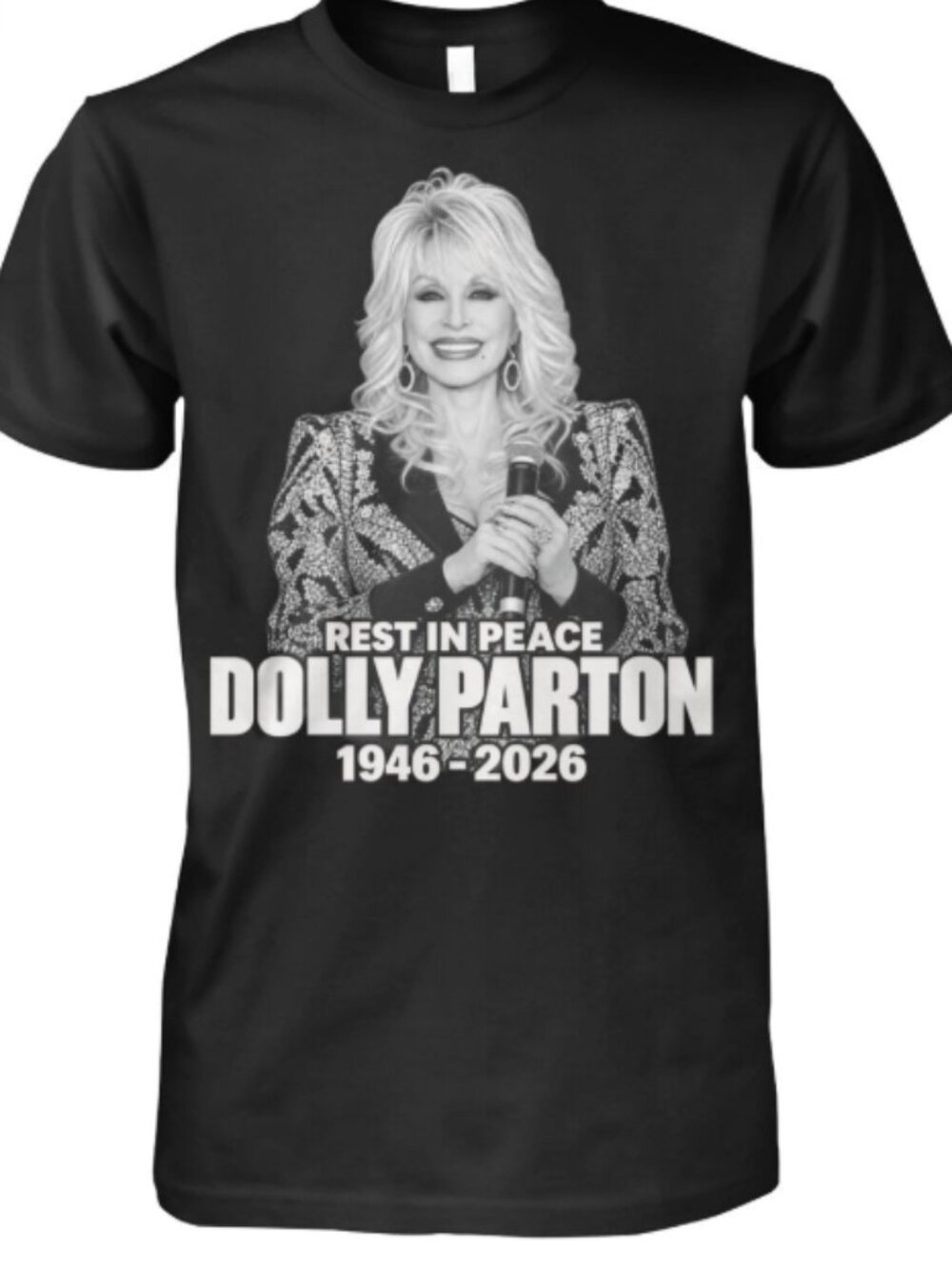 Dolly Parton RIP Tribute Memorial T-Shirt